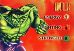 Hulk 3-Grid Character Card